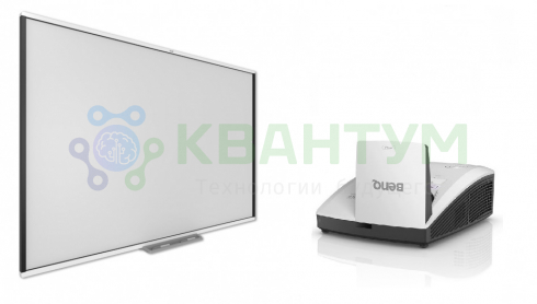 Интерактивный комплект SMART Board SBM777V с проектором BenQ MW855UST+